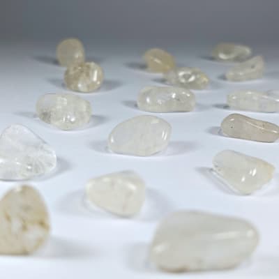 Gema De Cuarzo Blanco de 2 cm