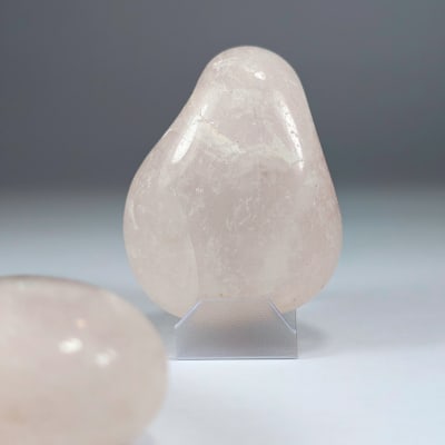 Gema De Cuarzo Rosa Claro de 5 cm