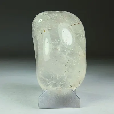 Gema De Cuarzo Rutilo Y Cuarzo Cristal de 4 cm