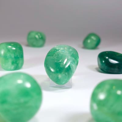 Gema De Fluorita Verde de 3 cm