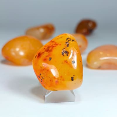 Gema De Ágata Cornalina de 4 cm