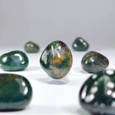 Gema De Ágata Musgo de 3 cm1