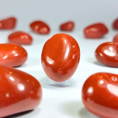 Gema De Jaspe Rojo de 3 cm