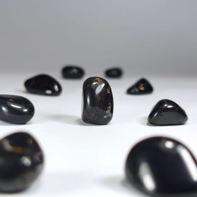 Gema De Ónix Negro de 2 cm