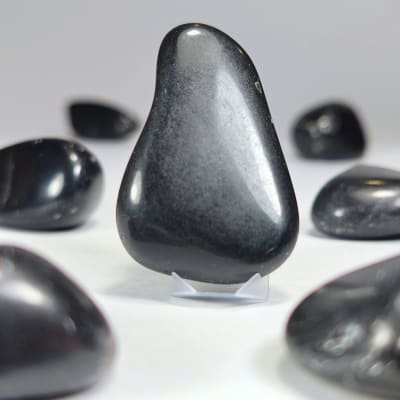 Gema De Obsidiana Negra de 3.8 cm1