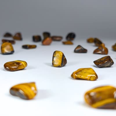 Gema De Ojo De Tigre de 1 cm1