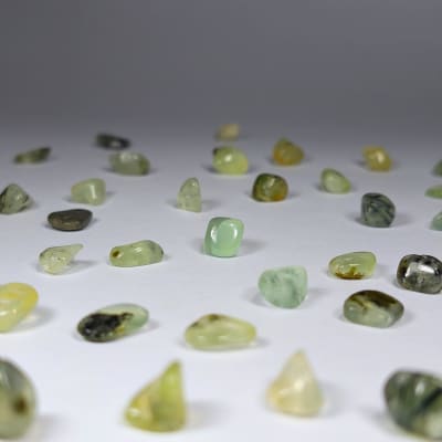 Gema De Prehenita Con Epidota de 1 cm3