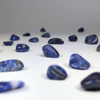 Gema De Sodalita Azul de 1 cm1