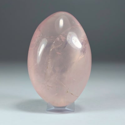 Gema Palma De Cuarzo Rosa Intenso de 5 cm1