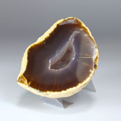 Geoda De Ágata Marrón de 6 cm1