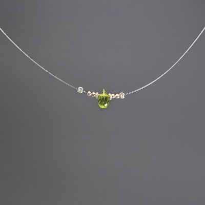 Hilo Invisible De Peridoto