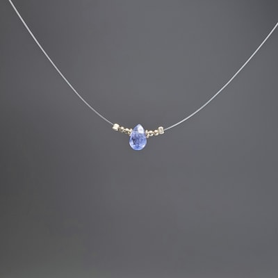 Hilo Invisible De Tanzanita