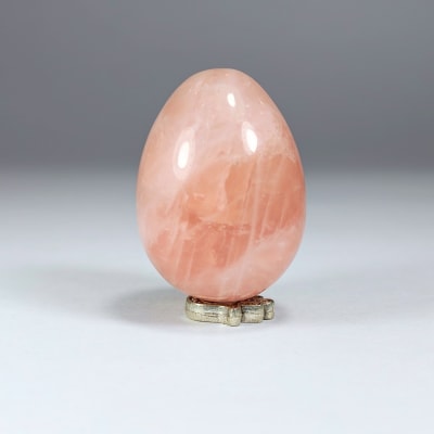Huevo De Cuarzo Rosa Intenso de 3.5 cm1