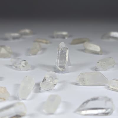 Maestro Biterminado De Cuarzo Cristal de 2 cm1