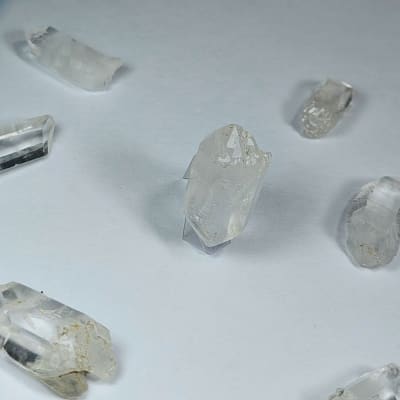 Maestro Biterminado Sanador De Cuarzo Cristal de 2 cm