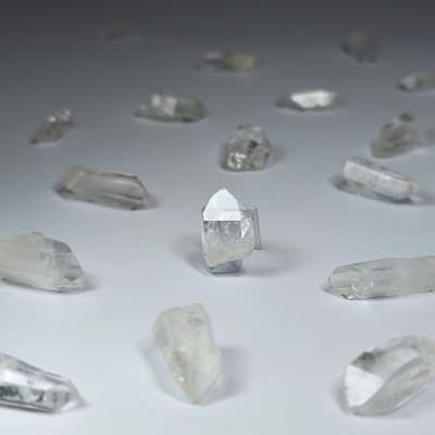 Maestro Canalizador De Cuarzo Cristal de 2 cm