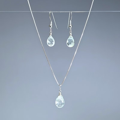 Mini Conjunto De Aguamarina de 10 mm1