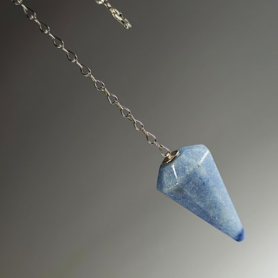 Péndulo Aventurina Azul de 35 mm