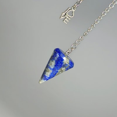 Péndulo Cono Liso De Lapislázuli de 30 mm
