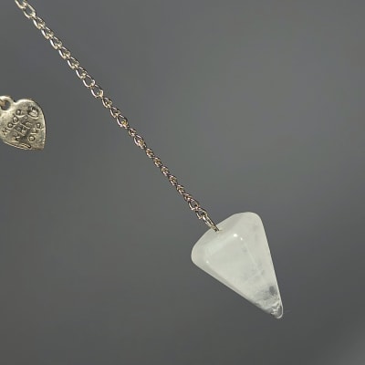 Péndulo Cuarzo Blanco de 20 mm1