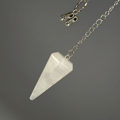 Péndulo Cuarzo Blanco de 40 mm