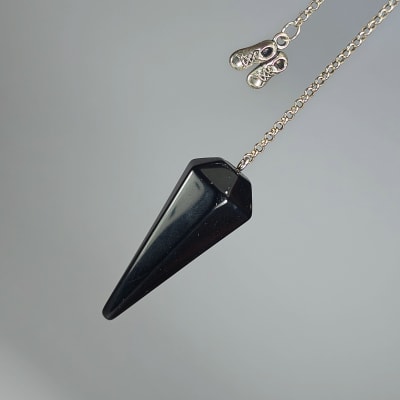Péndulo Obsidiana Negra de 40 mm