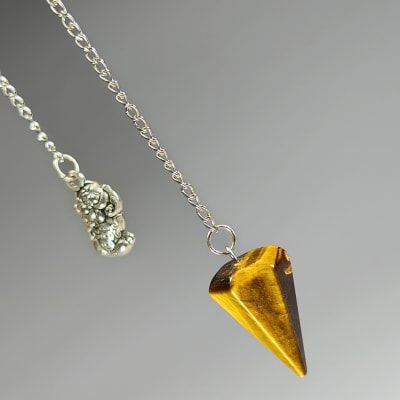 Péndulo Ojo De Tigre de 20 mm