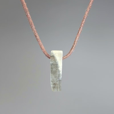 Paleta De Labradorita Gris Y Fantasía Plateada