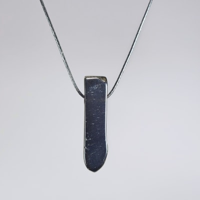 Paleta De Ónix Negro Y Fantasía Plateada