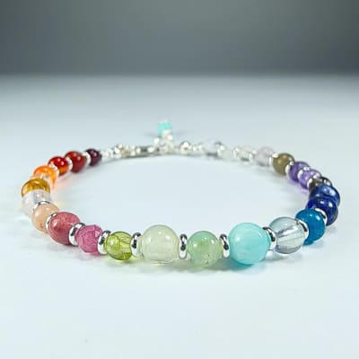 Pulsera Arcoíris con Broche1