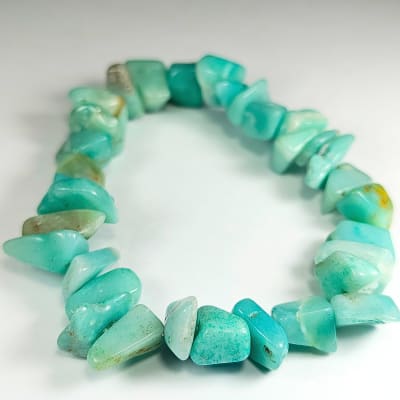 Pulsera De Amazonita Calipso Irregular de 10 mm1