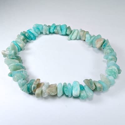 Pulsera De Amazonita Calipso Irregular de 4 mm1