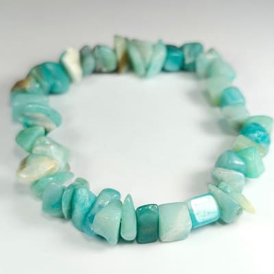 Pulsera De Amazonita Calipso Irregular de 8 mm