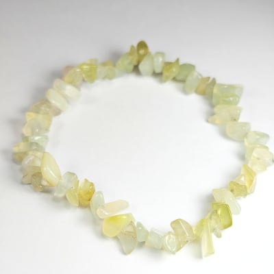 Pulsera De Bowenita Irregular de 6 mm