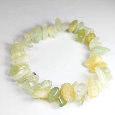 Pulsera De Bowenita Irregular de 8 mm