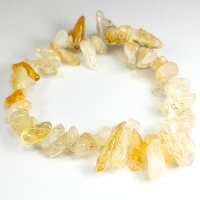 Pulsera De Cuarzo Amatista Horneado Irregular de 10 mm