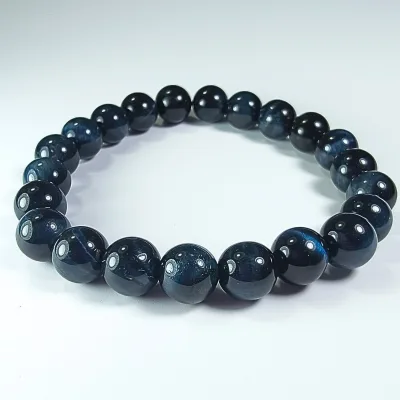 Pulsera De Ojo De Halcón en Perlas de 8 mm