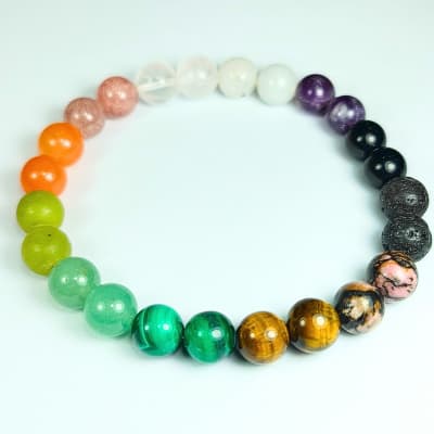 Pulsera Otoño en Perlas de 8 mm