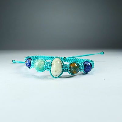 Pulsera Tejida Garganta 21