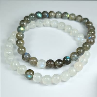 Pulseras Pareja Brillante