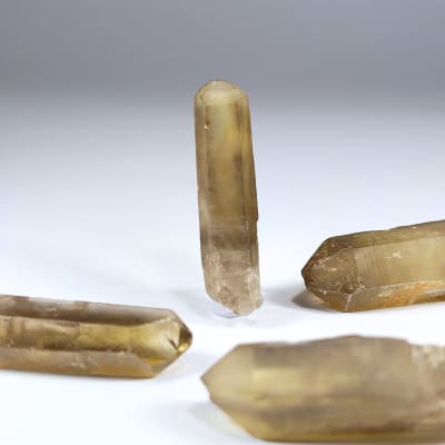 Punta De Cuarzo Citrino Ahumado de 4 X 2.5 cm1