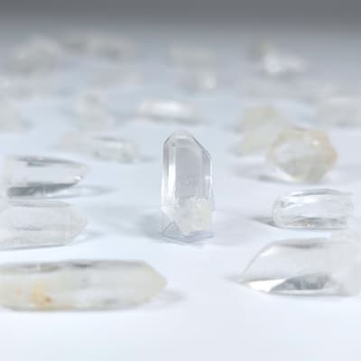 Punta De Cuarzo Cristal de 2 X 1 cm