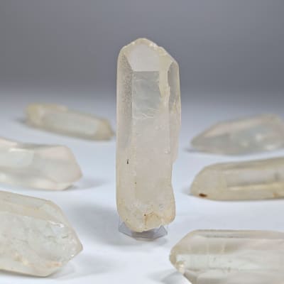 Punta De Cuarzo Cristal de 6 X 1.5 cm1