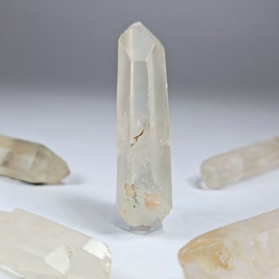 Punta De Cuarzo Cristal de 7 X 1.5 cm1