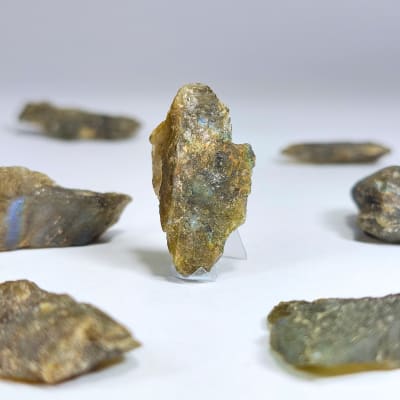 Trozo De Labradorita Verde de 3 cm