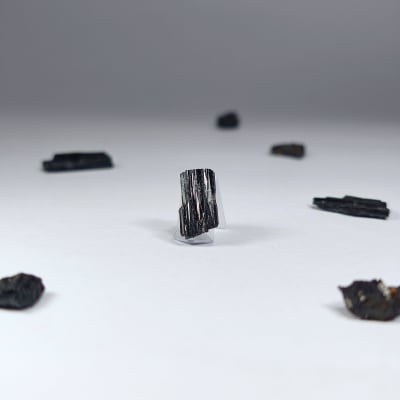 Trozo De Turmalina Negra de 1 cm