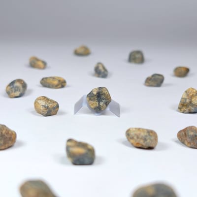 Trozo Semipulido De Quiastolita de 1 cm