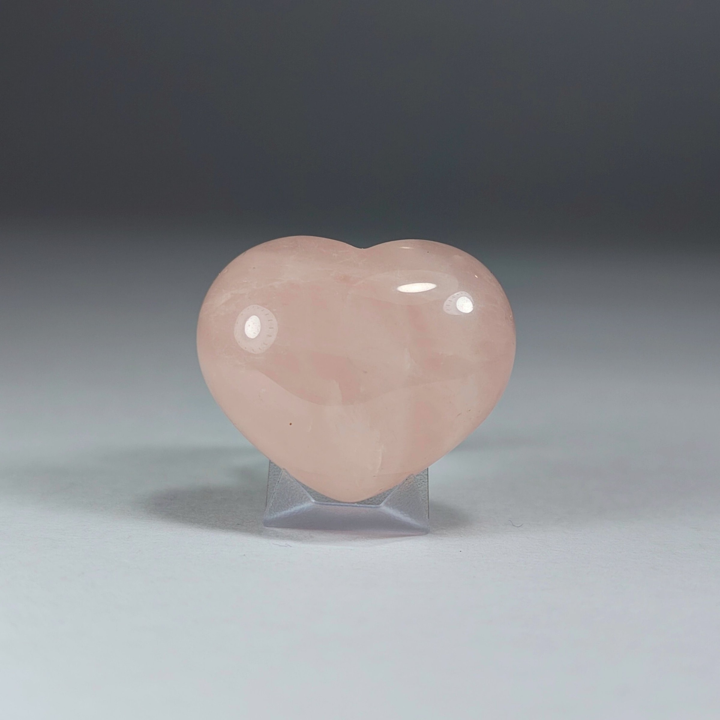 Corazón De Cuarzo Rosa de 3 cm | Catarata: Cristales y Rocas
