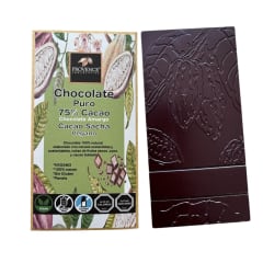 BARRA 75% BITTER 90 GRS