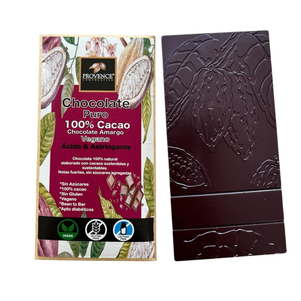 BARRA 100% (LICOR DE CACAO) 90 GRS1